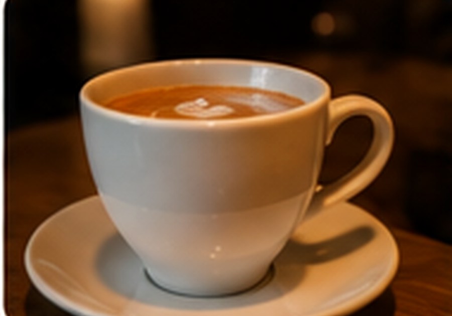 Káva v Digger cafe